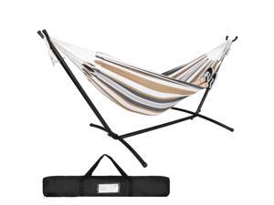 Portable Hammock with Stand for 2 person with Carrying case Outdoor Po Use Portable Hammock with Stand for 2 person with Carrying case Outdoor Po Use