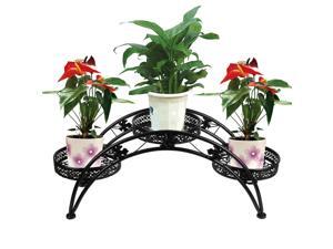 Wrought Iron Strong Metal Arch Pot Plant Stand Indoor Outdoor Garden Po Decor Wrought Iron Strong Metal Arch Pot Plant Stand Indoor Outdoor Garden Po Decor