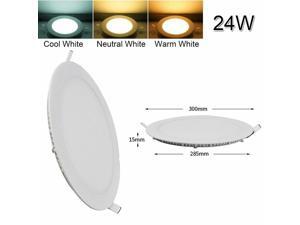 10 PCS 24W LED Recessed Ceiling Panel Down Lights Lamp Fixture Cool /Warm White 10 PCS 24W LED Recessed Ceiling Panel Down Lights Lamp Fixture Cool /Warm White