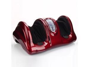 Shiatsu Foot Massager Kneading and Rolling Leg Calf Ankle w/Remote Black/Red New Shiatsu Foot Massager Kneading and Rolling Leg Calf Ankle w/Remote Black/Red New