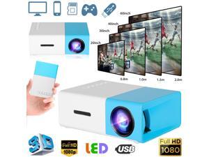 1080p Full HD LED Portable Projector Smart Home Theater Cinema VGA/HDMI/USB/SD 1080p Full HD LED Portable Projector Smart Home Theater Cinema VGA/HDMI/USB/SD