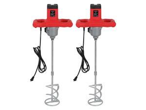 2PCS Electric Powered Power Hand Held Cement Mud Dough Mortar Mixer Mixing Tool 2PCS Electric Powered Power Hand Held Cement Mud Dough Mortar Mixer Mixing Tool