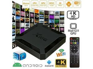 X96Q H313 Quad Core 2+16GB Android 10 4K TV BOX 2.4G WIFI HDMI Media Player 2022