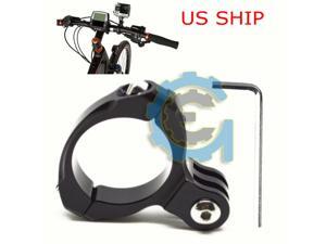Black Aluminum Bike Bicycle Handlebar Mount for for Hero 1/2/3/3+/4 USA Black Aluminum Bike Bicycle Handlebar Mount for for Hero 1/2/3/3+/4 USA