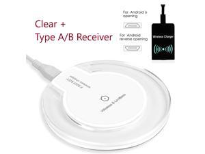 Qi Wireless Fast Charger Dock Charging Pad Receiver For Android Phone Qi Wireless Fast Charger Dock Charging Pad Receiver For Android Phone