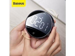 LCD Digital Timer Magnetic Yoga Countdown Stopwatch Kitchen Cooking Alarm
