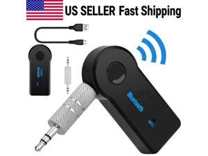 Bluetooth Receiver Adapter Wireless 3.5mm Jack Audio For Car Music Headphone AUX