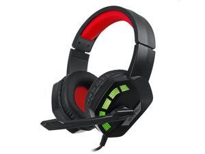 M1 Gaming Headset Surround Sound Music Earphones USB 7.1 & 3.5mm Wired RGB Backlight Game Headphones with Mic-Red/USB M1 Gaming Headset Surround Sound Music Earphones USB 7.1 & 3.5mm Wired RGB Backlight Game Headphones with Mic-Red/USB