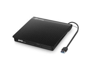 EIVOTOR USB3.0 External Optical Drive USB CD DVD Burner DVD-RW Player Writer Rewriter Support 2MB Data Transfer for PC Laptop Computer-Black EIVOTOR USB3.0 External Optical Drive USB CD DVD Burner DVD-RW Player Writer Rewriter Support 2MB Data Transfer for PC Laptop Computer-Black