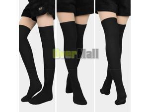 3Pairs Women Long Knit Over The Knee Boot Socks Thigh-High Leg Warmers Stocking 3Pairs Women Long Knit Over The Knee Boot Socks Thigh-High Leg Warmers Stocking