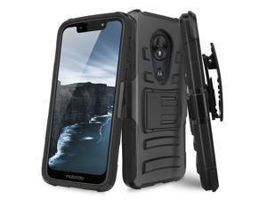 For Moto G7 Play/G7 Optimo Rugged Phone Case Cover Belt Clip Holster For Moto G7 Play/G7 Optimo Rugged Phone Case Cover Belt Clip Holster