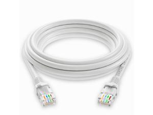 60FT CAT5 Cat5e Ethernet Patch Cable RJ45 Network Wire PC Router PoE Switch Cord