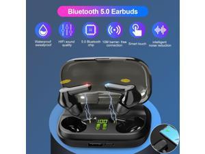 Bluetooth 5.0 Earbuds Headphones Wireless Headset Noise Cancelling Earphone IPX5 Bluetooth 5.0 Earbuds Headphones Wireless Headset Noise Cancelling Earphone IPX5