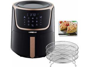 7-Quart Touchscreen Electric Air Fryer with Dehydrator 7-Quart Touchscreen Electric Air Fryer with Dehydrator