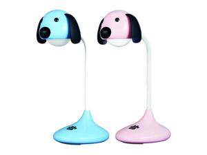 Lumo Battery Operated Rechargeable Dog Shaped Desk Lamp Light