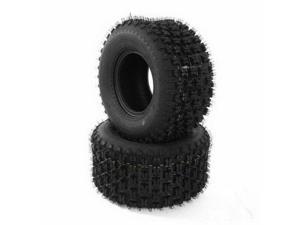 Two 22x10-10 22x10x10 Sport ATV All Terrain AT 6 Ply Tires Tubeless 385Lbs
