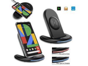 For Google Pixel 4/4 XL 3/3 XL Qi Wireless Fast Charger Charging Stand Dock Pad For Google Pixel 4/4 XL 3/3 XL Qi Wireless Fast Charger Charging Stand Dock Pad