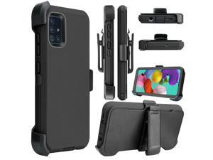 For Galaxy A11 A51 Hard Case Holster Belt Clip Shockproof Stand Cover For Galaxy A11 A51 Hard Case Holster Belt Clip Shockproof Stand Cover