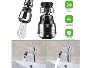 360° Rotng Faucet Movable Kitchen Tap Head Water Saving Nozzle Sprayer Filter