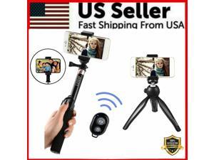 Bluetooth Selfie Stick Tripod Cellphone Stand Extendable w/ Wireless Remote USA
