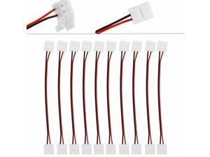 10 X 10mm PCB Connector Adapter for 3528 5050 Single Color LED light to Strip 10 X 10mm PCB Connector Adapter for 3528 5050 Single Color LED light to Strip