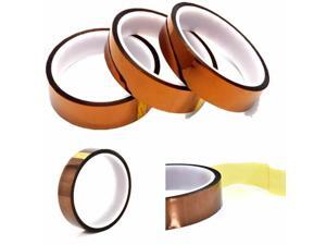 10/20/30mmX 100Ft Gold High Temperature Heat Resistant Kapton Tape Polyimide BGA 10/20/30mmX 100Ft Gold High Temperature Heat Resistant Kapton Tape Polyimide BGA