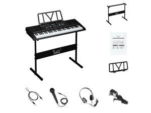 61 Key Adlut Music Electronic Keyboard Digital Piano Organ w/Stand Xmas Gift 61 Key Adlut Music Electronic Keyboard Digital Piano Organ w/Stand Xmas Gift