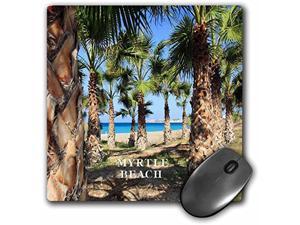 Llc 8 X 8 X 0.25 Inches Mouse Pad, Palms Line Myrtle Beach South Carolina (Mp_80856_1)