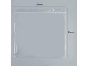 500 Small Clear Reclosable Zip lock Plastic 1Mi Ziplock Bags Poly Zipper Bag US