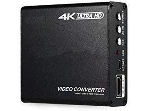 UHD 4K Composite S-Video RCA AV to HDMI Converter Upscaler 1080P HDTV AV Adapter