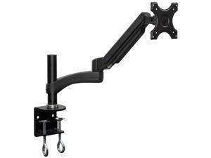 Full Motion Gas Spring Single Monitor Mount | Fits 17-27 Inch Screens
