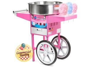 Cotton Candy Machine Cart and Electric Candy Floss Maker - Commercial Quality Cotton Candy Machine Cart and Electric Candy Floss Maker - Commercial Quality