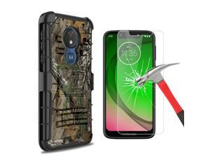 For Moto G7 Play/Optimo/G7 Power/Supra Case With Clip/Screen Protector For Moto G7 Play/Optimo/G7 Power/Supra Case With Clip/Screen Protector