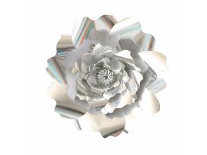 2Pcs 3D Paper Flowers Backdrop DIY Rose Wall Decoron Wedding Birthday 2Pcs 3D Paper Flowers Backdrop DIY Rose Wall Decoron Wedding Birthday