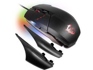 MSI Clutch GM60 Gaming Mouse with USB RGB Light Adjustable DPI Programmable Gaming Grade Optical Mouse