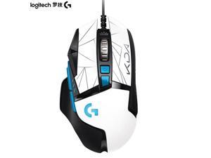 Logitech G502 HERO KDA Gaming Mouse LIGHTSYNC RGB Glare 25600 DPI Adjustable 12 Button Wired Gamer Mice