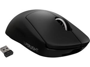 Logitech G PRO X SUPERLIGHT Wireless Gaming Mouse, Ultra-Lightweight, 25K Sensor, 25,600 DPI, 5 Programmable Buttons, Long Battery Life, Compatible with PC / Mac - Black Gaming Mice - Newegg.com