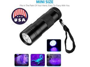 UV Ultra Violet 12 LED Flashlight Blacklight Light 410 nM Inspection Lamp Torch UV Ultra Violet 12 LED Flashlight Blacklight Light 410 nM Inspection Lamp Torch