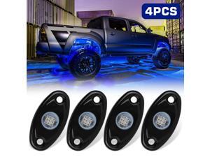 4 Pods Blue CREE LED Rock Underbody Lights for JEEP Offroad Truck ATV UTV Boat 4 Pods Blue CREE LED Rock Underbody Lights for JEEP Offroad Truck ATV UTV Boat