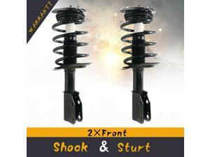 2 Front Complete Struts w/ Springs  Mounts For 06-11 Cadillac DTS Buick Lucerne