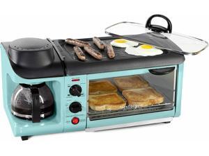 Retro 3-in-1 Family Size Electric Breakfast Ston Retro 3-in-1 Family Size Electric Breakfast Ston