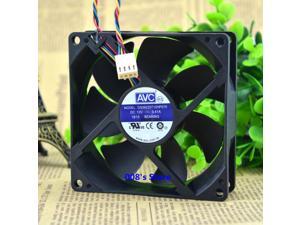Radiator CPU Cooler Fan For DS09225T12HP079 12V 0.41A 9025 4 Pins PWM 90*90*25mm 63CFM 0-3800RPM5%