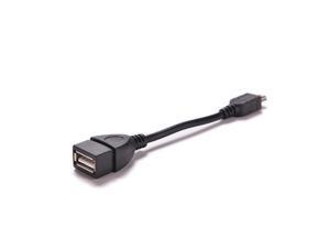 10cm Black 5pin Mini USB Male To USB 2.0 Type A Female OTG Host Adapter Cable OTG Cable For Cellphone Tablet MP3 MP4 Camera