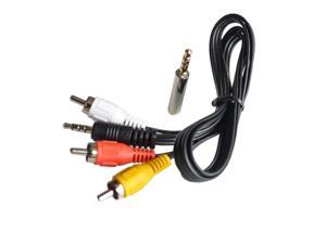Raspberry Pi B+ AV Cable / Specified AV Cable for Raspberry Pi 3 B (Black)
