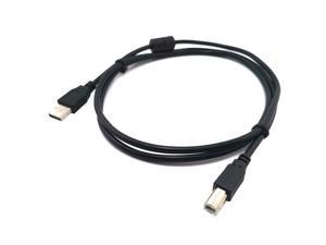 USB2.0 Printer Cable Full Copper HighSpeed Square Port Printer Data Cable for USB Printers and Scanners 1.5M
