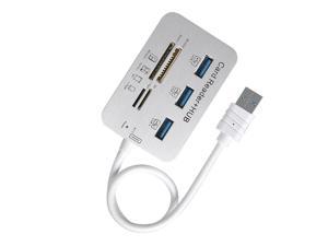 USB HUB Memory Card Reader USB 3.0 Combo HUB MultiIn1 High Speed USB Splitter with MS M2 TF for Computer PC Laptop