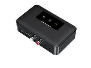 Contact Button Bluetooth 5.0 Receiver Transmitter Hifi Stereo Audio 3.5MM RCA U Disk NFC Wireless Adapter for TV Car Kit