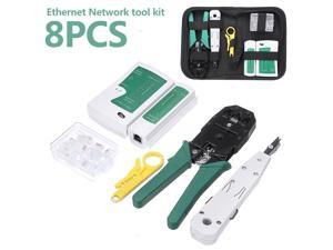 DP-iot Mayitr 1Set RJ45 RJ11 Network Cable Tester Multi- Purpose Punch Down Tool Hand Crimping Tools Kit For Cat5/Cat 5E/Cat6/Cat 7 DP-iot Mayitr 1Set RJ45 RJ11 Network Cable Tester Multi- Purpose Punch Down Tool Hand Crimping Tools Kit For Cat5/Cat 5E/Cat6/Cat 7