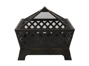 4 Angles Mesh Brazier Bronze 4 Angles Mesh Brazier Bronze