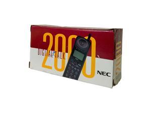 NEW NEC 2000 Box Vintage Display ASIS Old Cell Phone Black DT2000